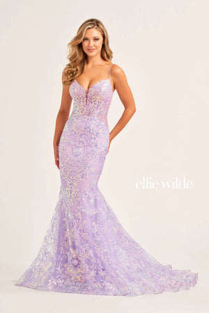 Ellie Wilde EW35013 - Lilac Size 4 - Eclectic Boutique