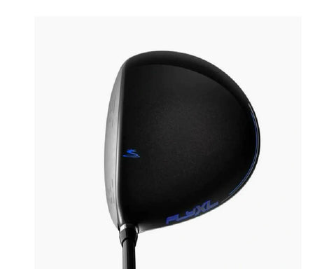 driver golf club club head over white background