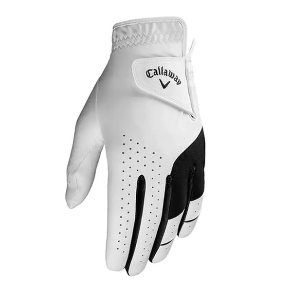 White Callway golf glove in white background