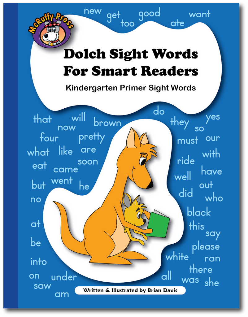 Dolch Sight Words For Smart Readers Kindergarten Primer Sight Words