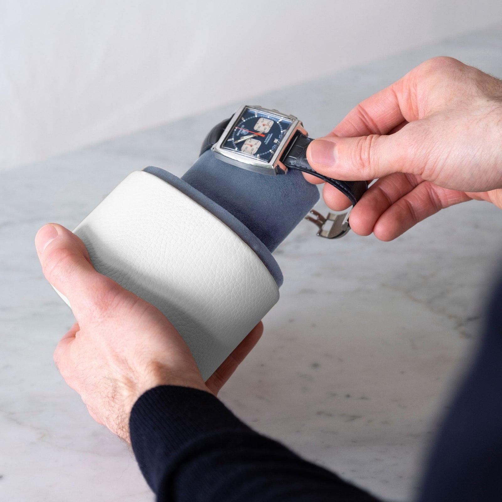 Theo White Watch Roll