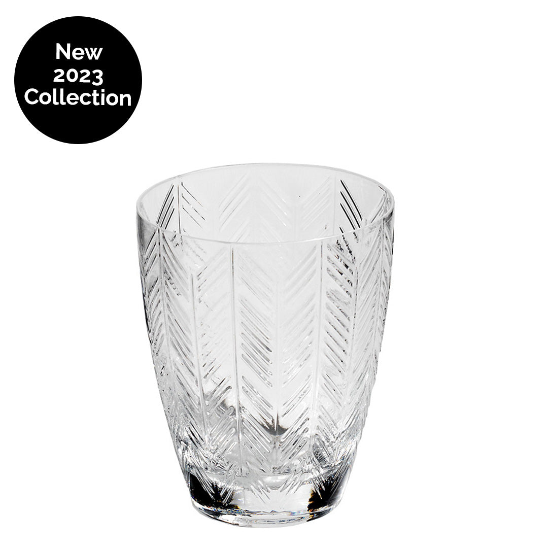 Missoni Home | Zig Zag Amber Water Glass - Set of 6