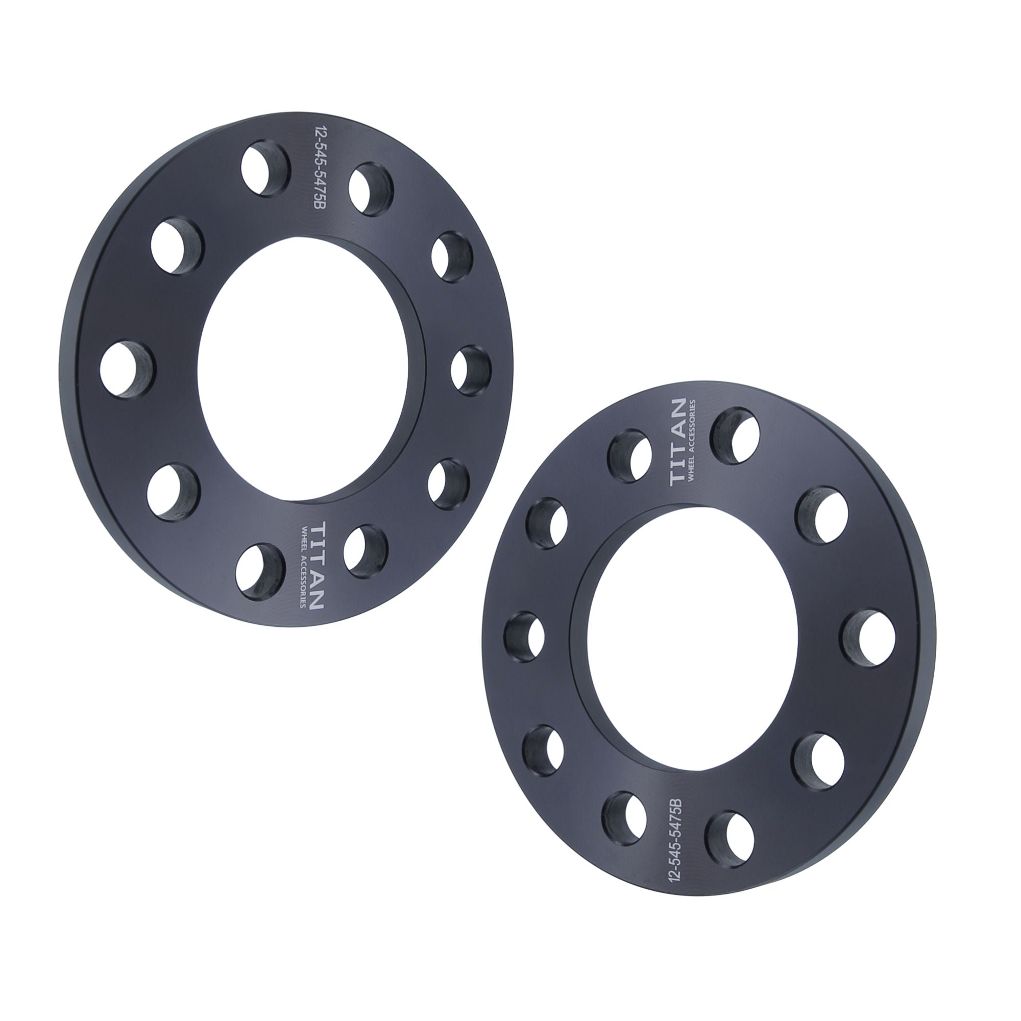 1/2 Inch Wheel Spacers for Camaro Corvette S10 5x4.75 Titan Wheel  Accessories