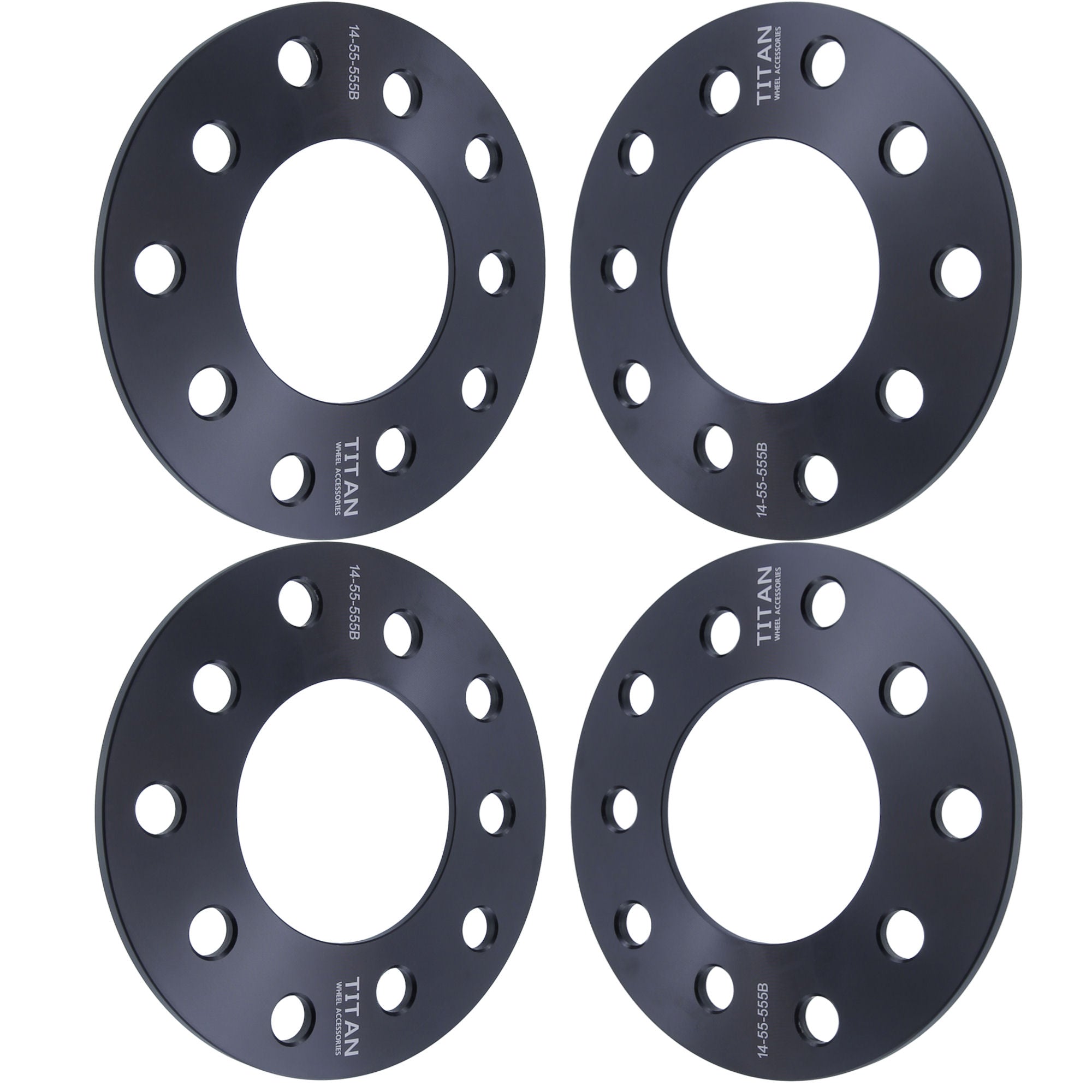 1/4 Inch Wheel Spacers for Chevy GMC 5 Lug Trucks | 5x5 (5x127