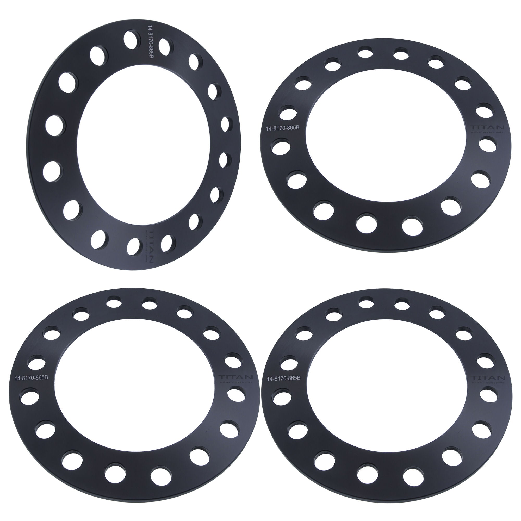 1/4 Inch Wheel Spacers for Silverado Sierra Dodge Ram | 8x180