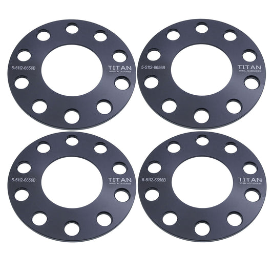 2x25mm 5x112 Hubcentric Wheel Spacer 66.5 for Mercedes Audi