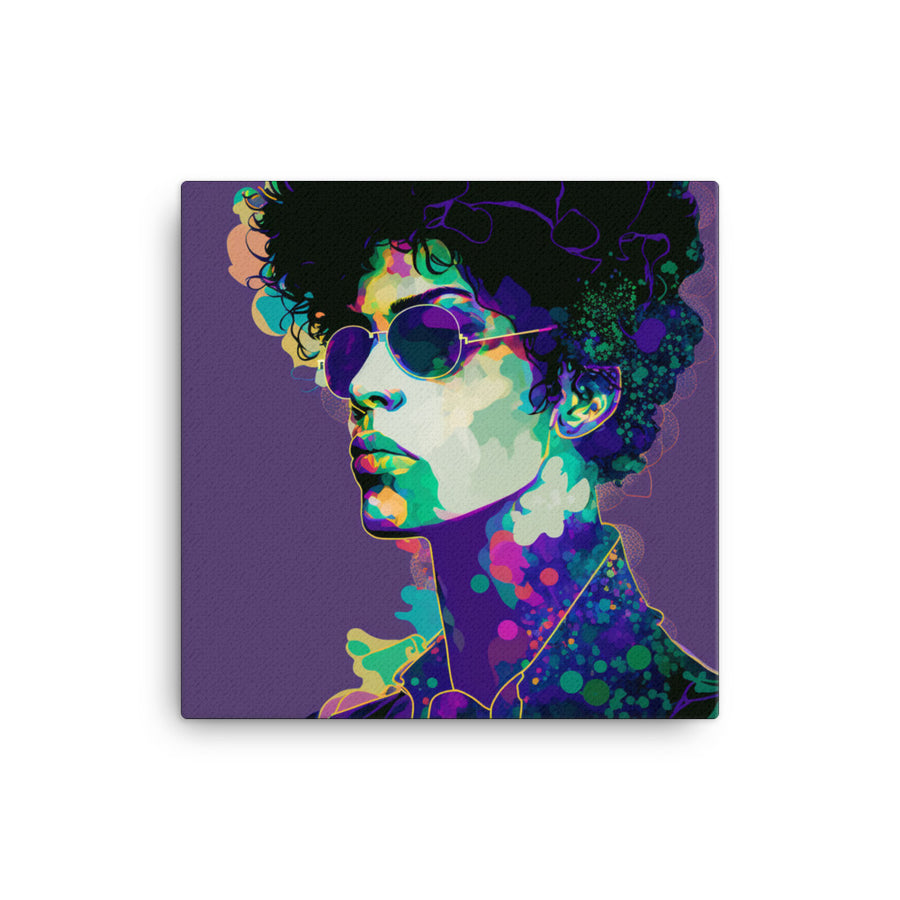 Prince Pop Art Canvas 12" x 12" – Deeko