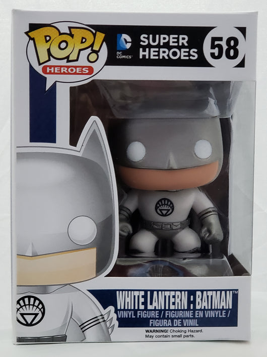 white lantern batman funko pop