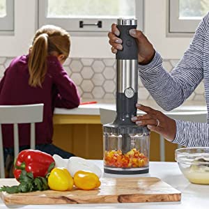 GE Immersion Blender with Accessories