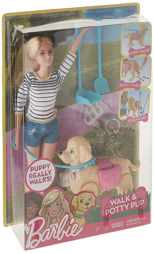 barbie walk and potty