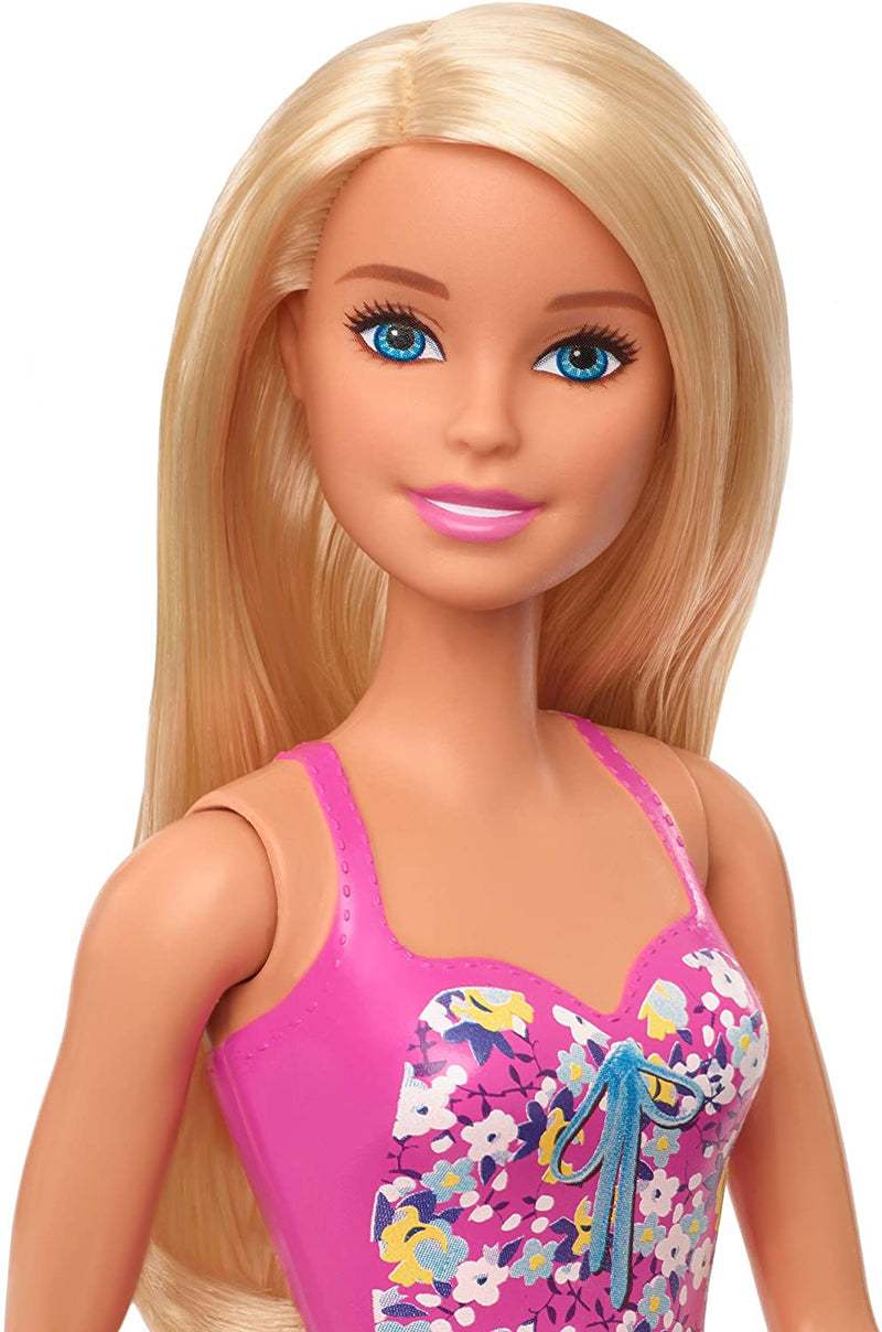 Barbie Doll Blonde Wearing Swimsuit Square Imports 8521