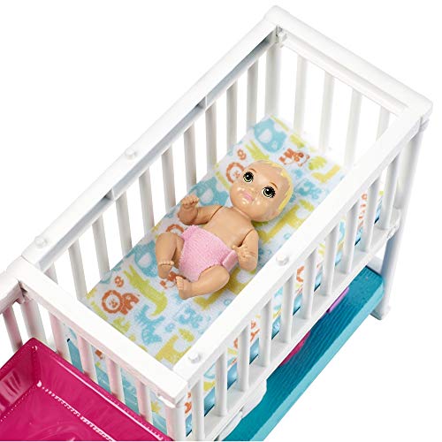 barbie doll nursery set