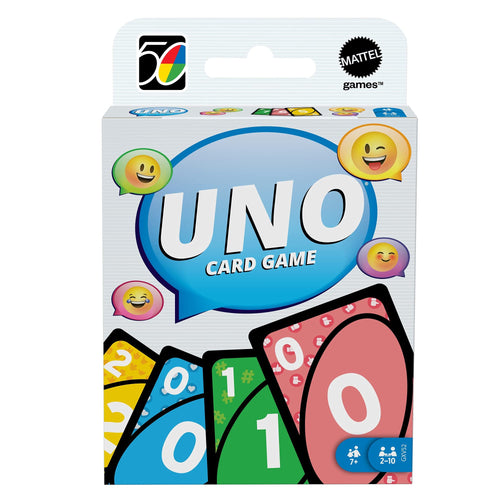 Mattel UNO Premium 50th Anniversary Edition Matching Card Game