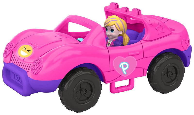 Polly Pocket Secret Utility Vehicle Equipped with Secret Surprises ...