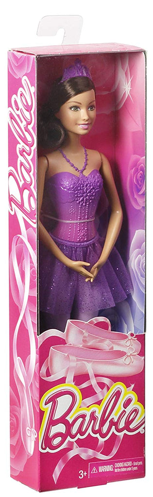 barbie purple ballerina doll