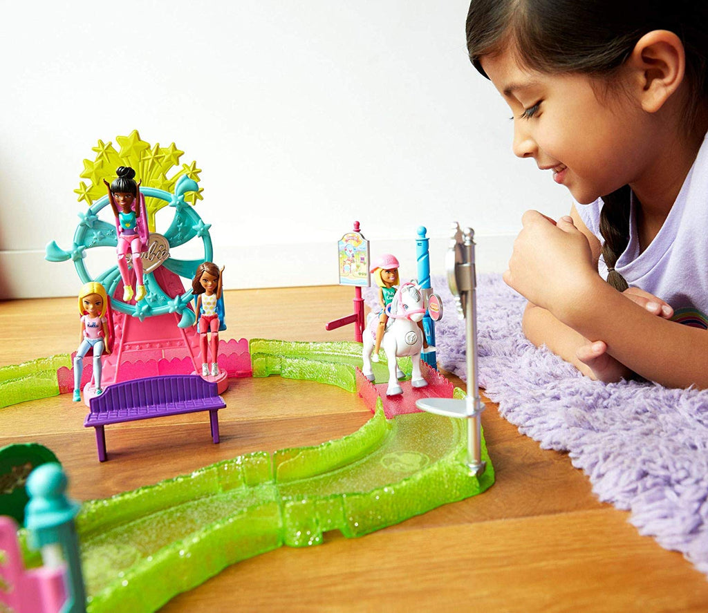 barbie on the go carnival playset