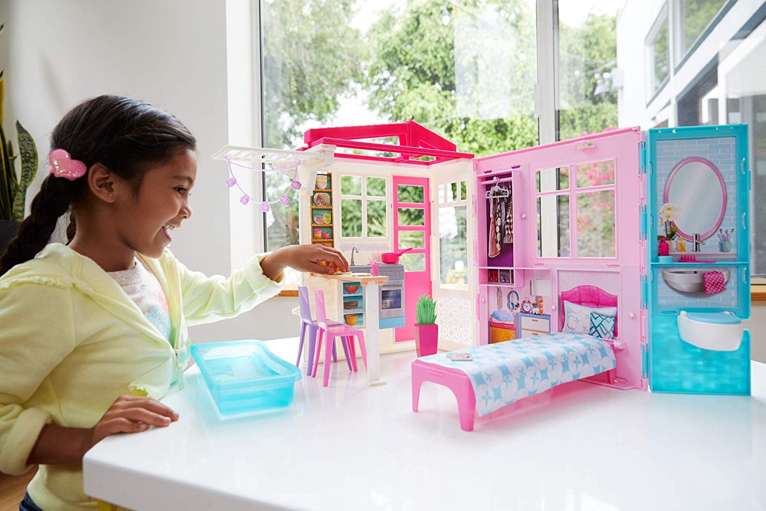 Barbie Doll House Playset Multicolor