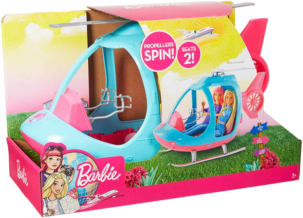 barbie travel helicopter