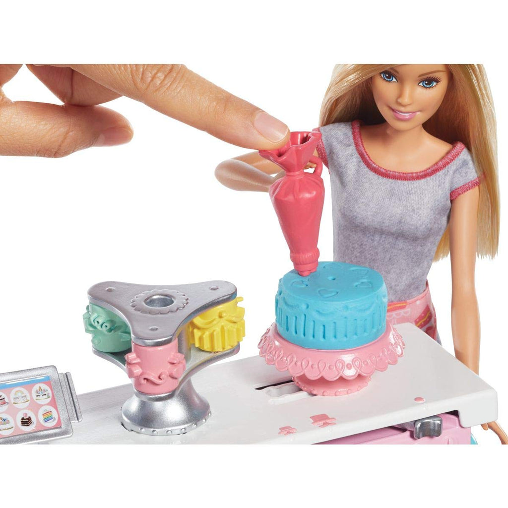barbie cake decorating playset