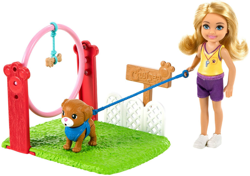 barbie dog trainer set