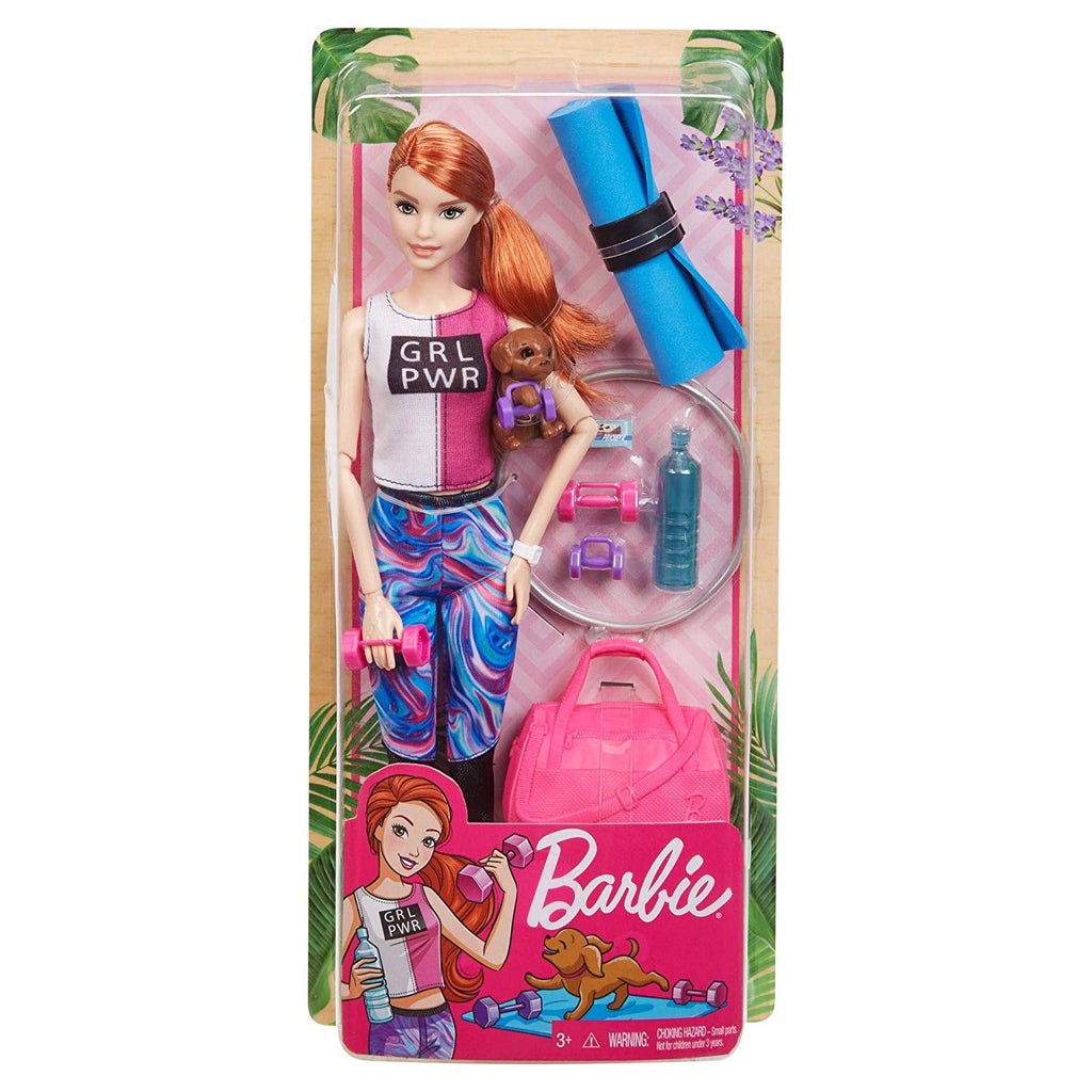red haired barbie doll