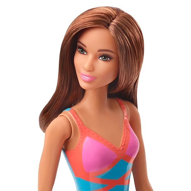 barbie doll brunette hair