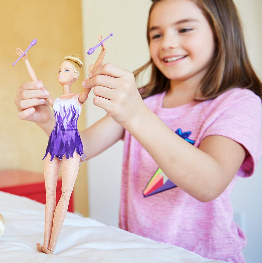 made to move gymnast barbie