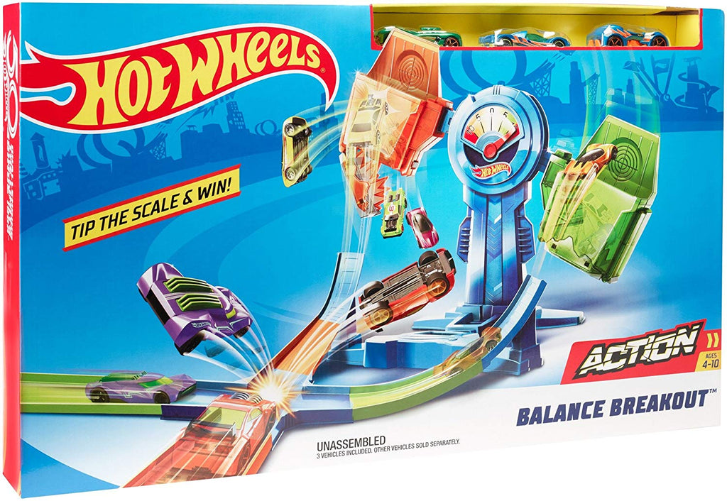 hot wheels balance breakout track set