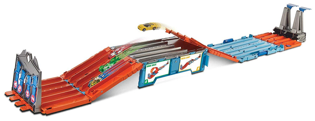hot wheels track builder system race crate