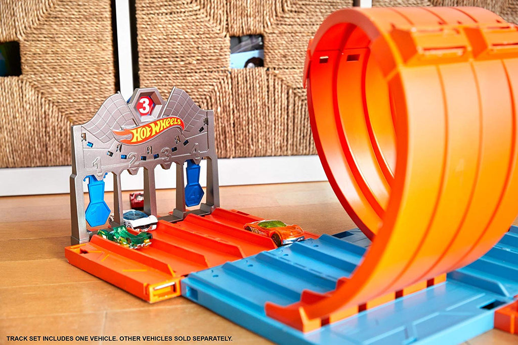 hot wheels track builder system race crate