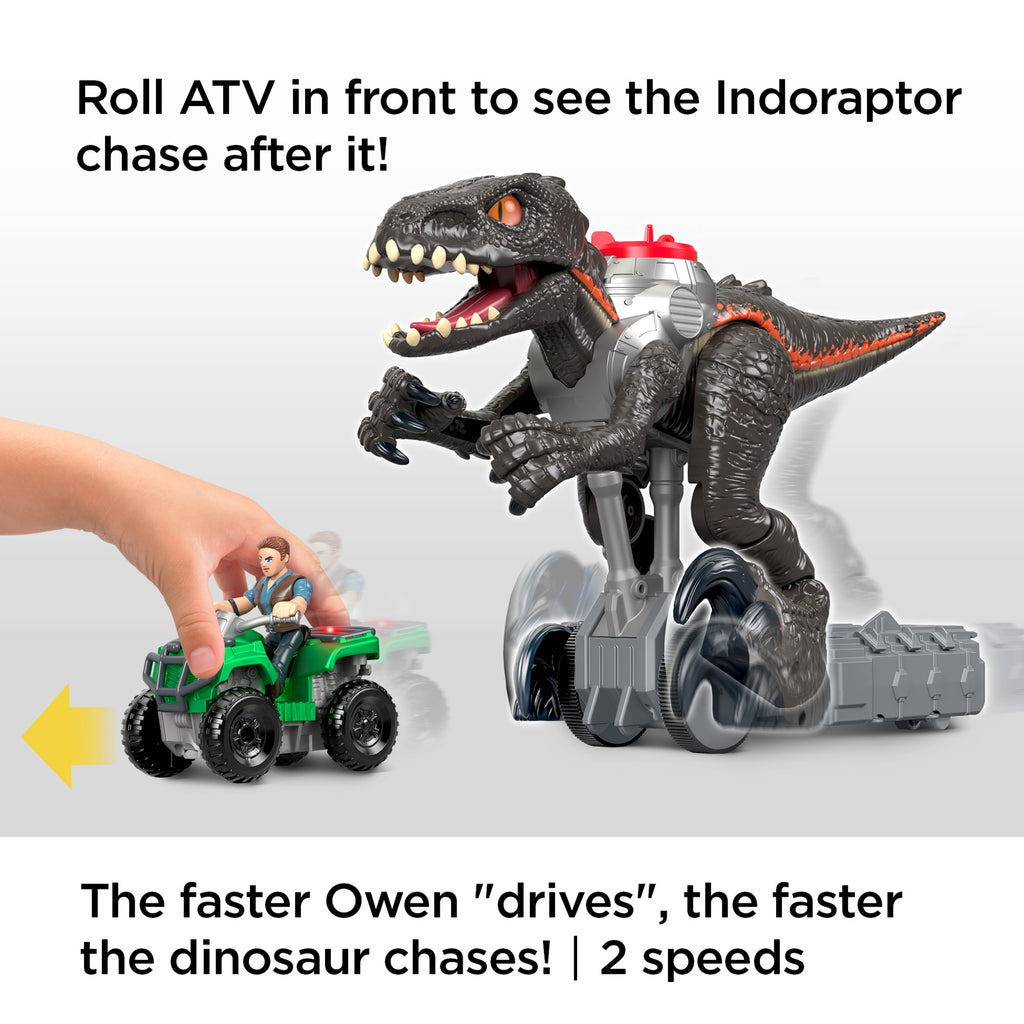 imaginext jurassic world walking indoraptor