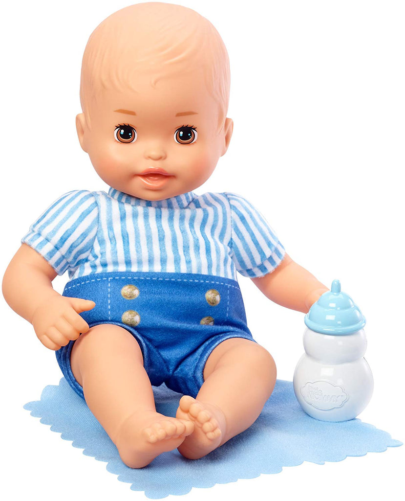 baby boy doll with bottle