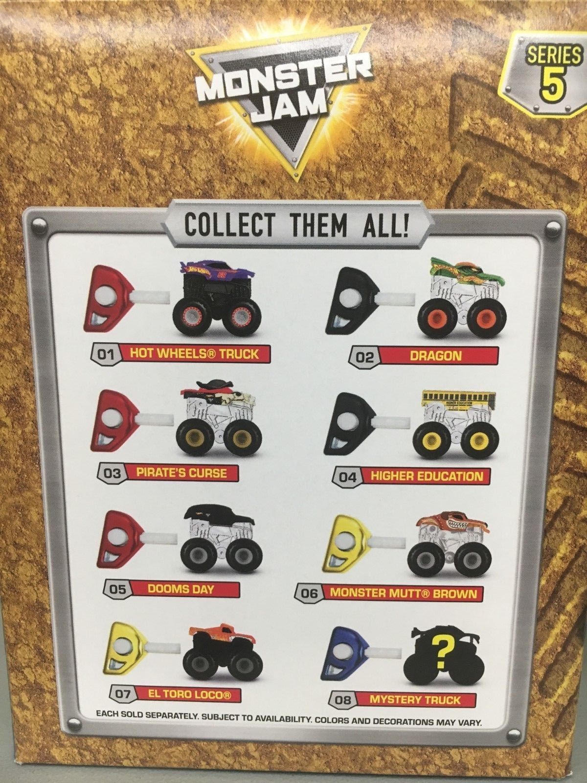 monster jam minis series 1