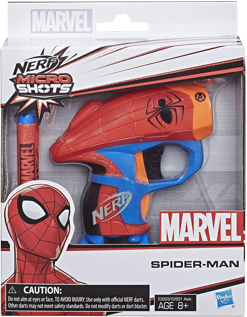 NERF Microshots Marvel SpiderMan – Square Imports