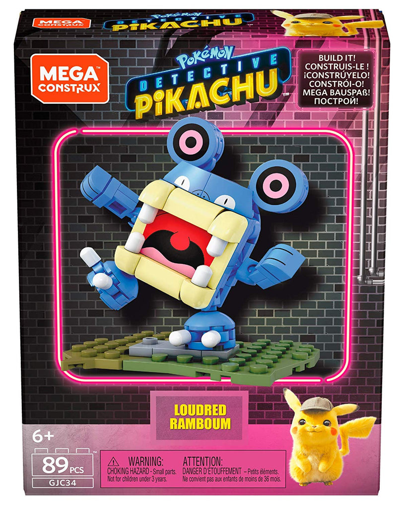 mega construx detective pikachu