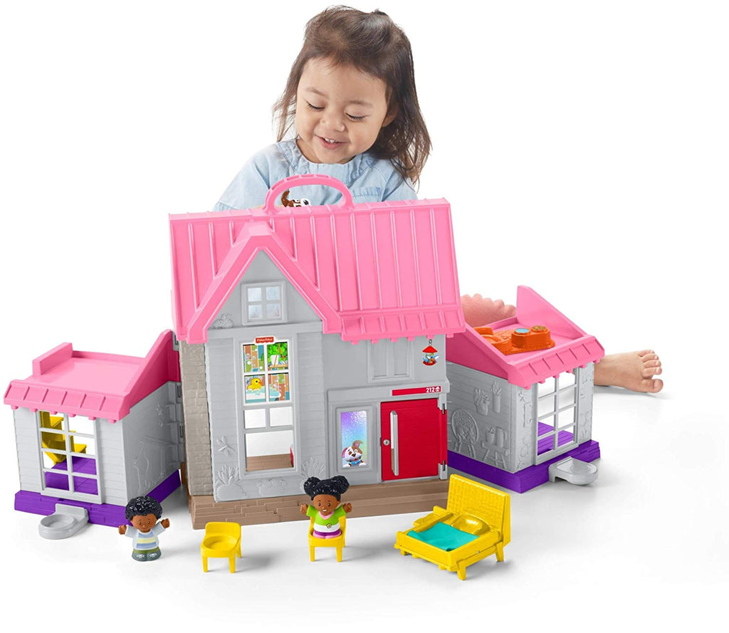 little people big helpers home pink