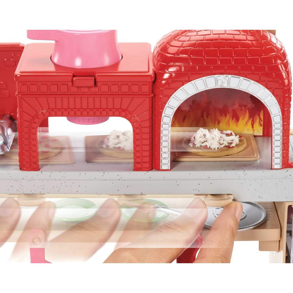 barbie pizza chef doll and playset