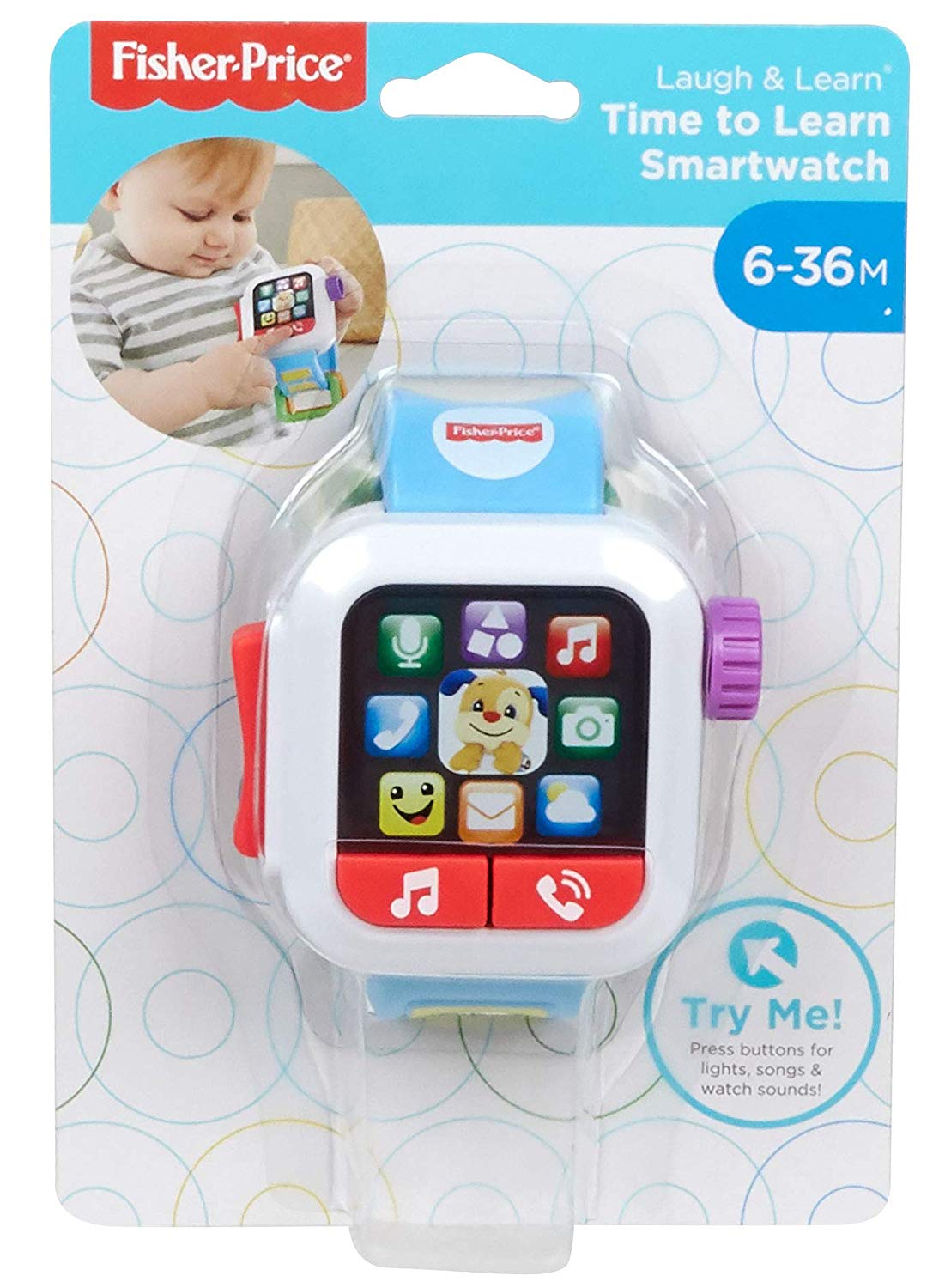 Fisher-Price Laugh & Learn Time to Learn Smartwatch – Square Imports
