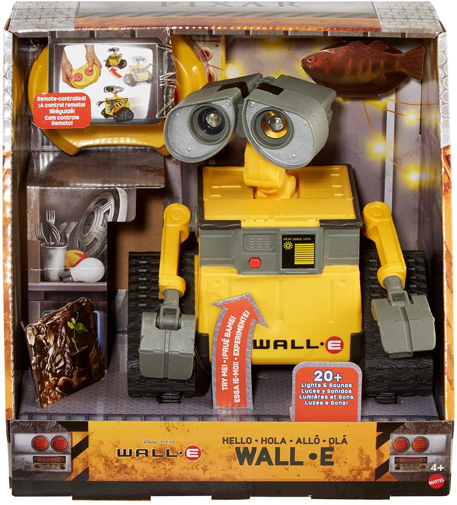 Disney Pixar Wall E Remote Control Robot Toy 9 5 In 24 Cm Tall