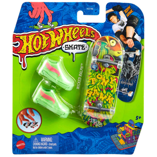 Trick Attack Frenzy Hot Wheels Skate Fingerboard and Shoes