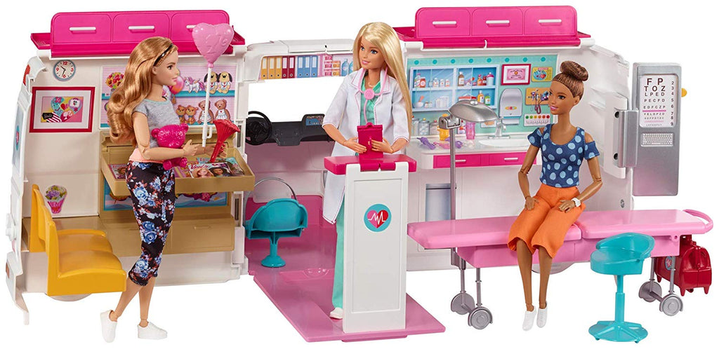 barbie clinic ambulance