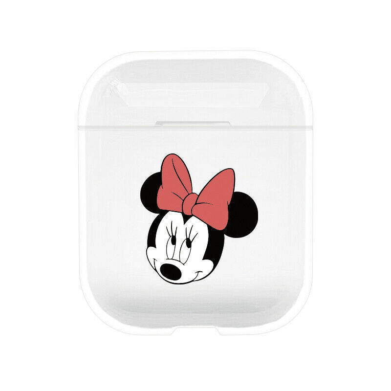 Hard Pc Cover For Apple Airpods Charging Case Disney Minnie Mickey Mar Square Imports