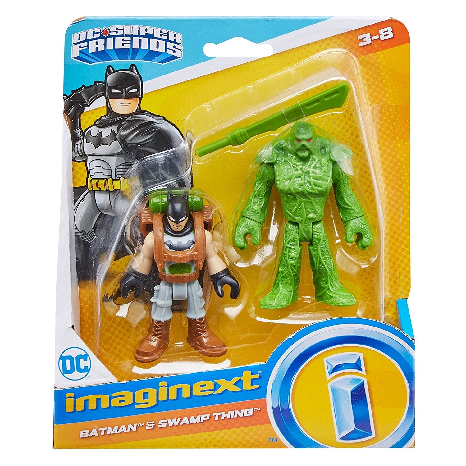 Fisher-Price Imaginext DC Super Friends, Batman & Swamp Thing – Square  Imports