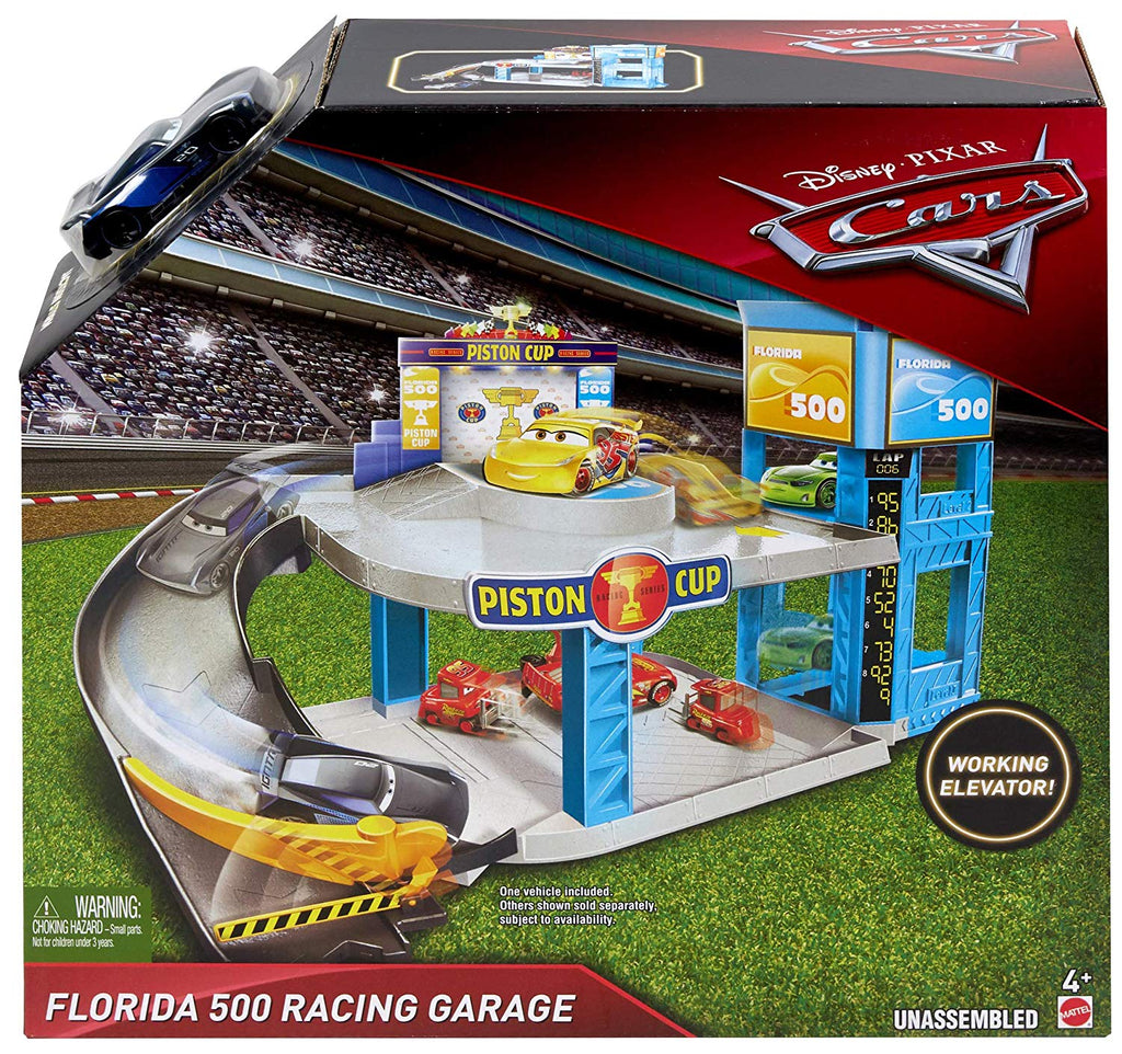 disney pixar cars piston cup garage redeco vehicle