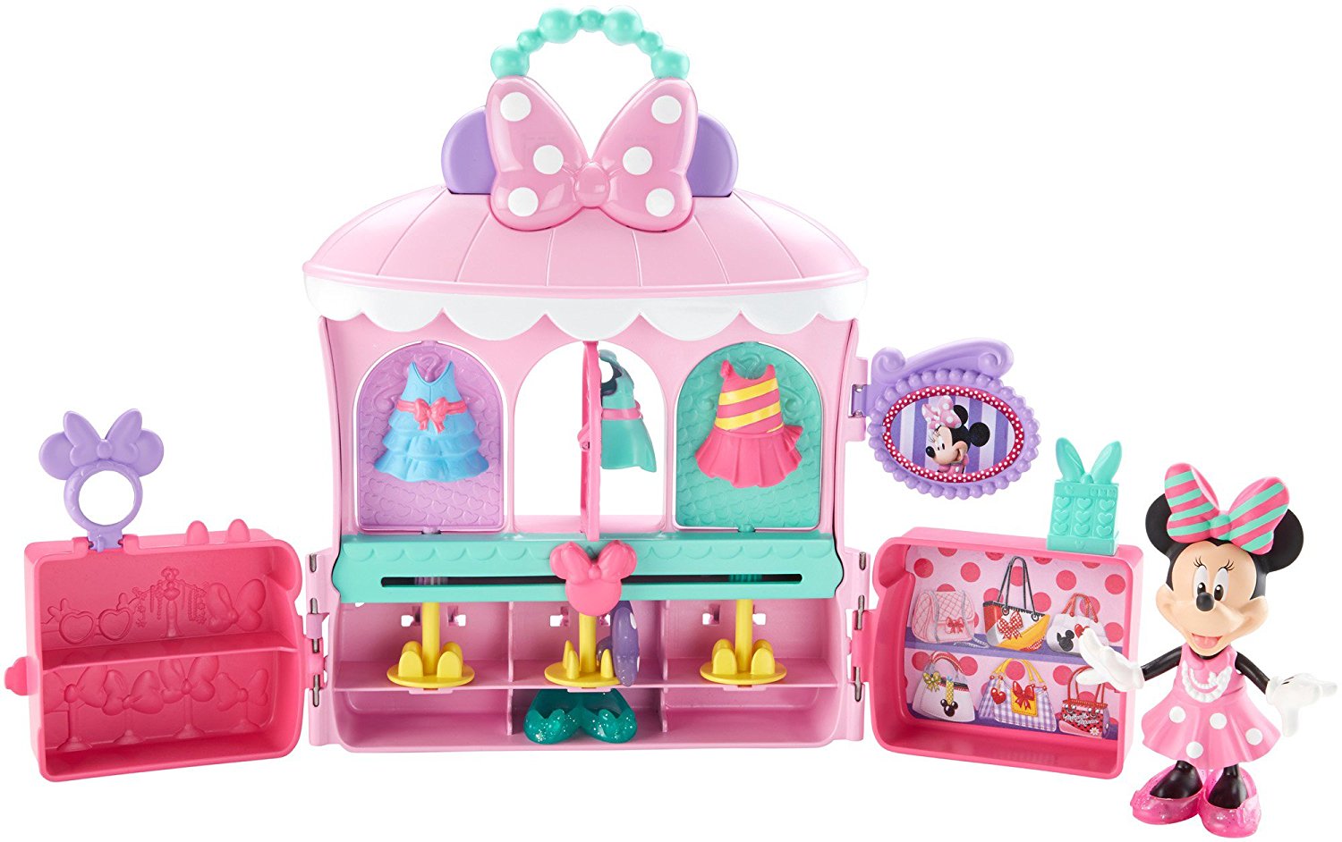 redden Kiwi Geneeskunde Disney Minnie Mouse – Sparkle 'N Spin Fashion Bow-Tique – Square Imports