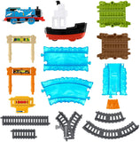 thomas & friends trackmaster boat & sea set