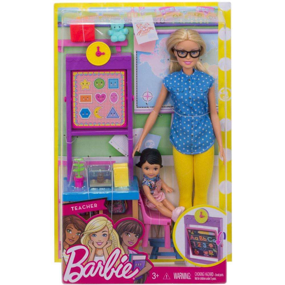 barbie careers teacher playset