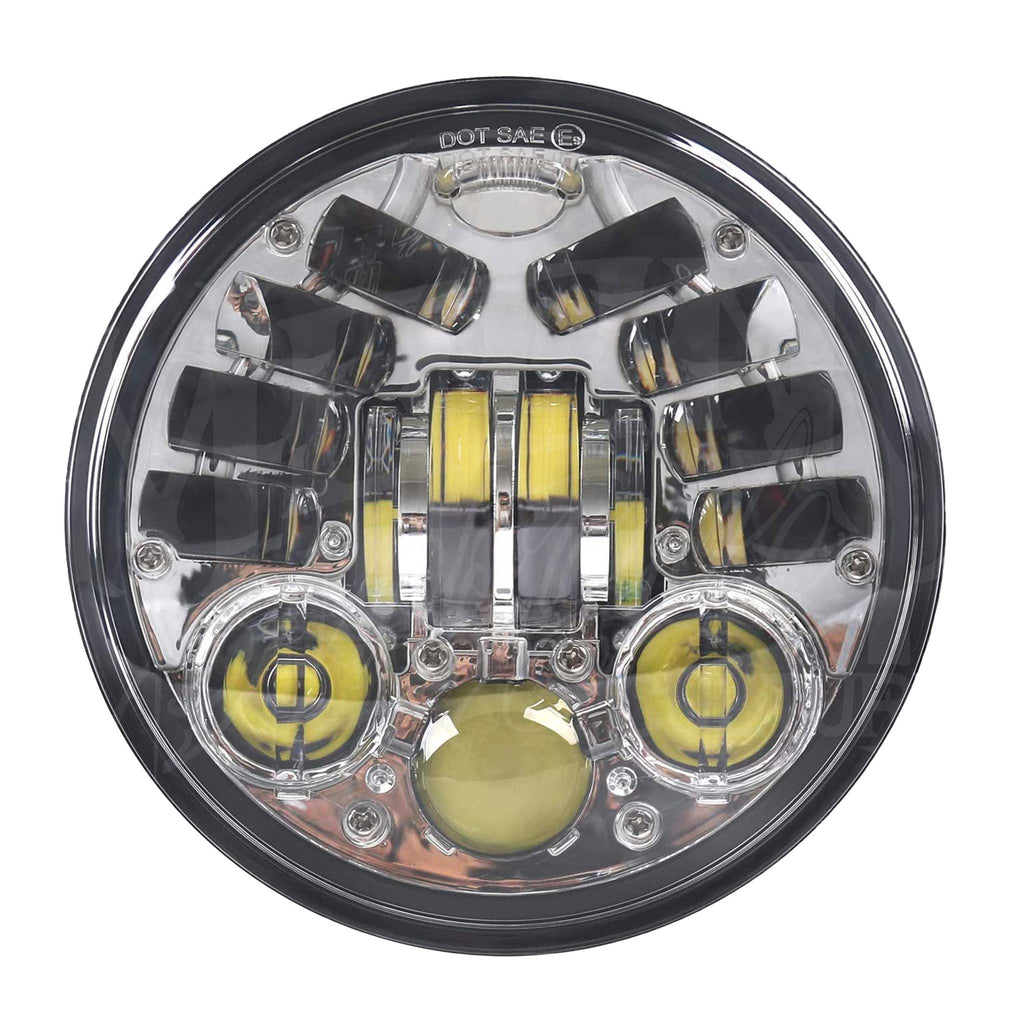 5.75 MOONSMC® Moonmaker 3 LED Headlight For Harley – MOONSMC® // Moons