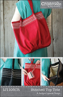The Stitched Top Tote IJ1105CR-2T
