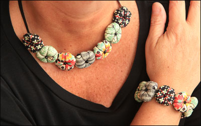 Yo-Yo Blooms Necklace, IJ893